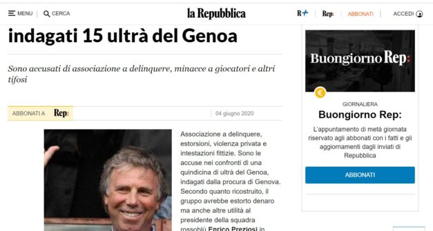 Estorsioni a Preziosi