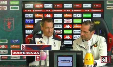 Atalanta Genoa parla Blessin