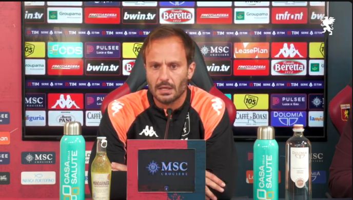 FROSINONE – GENOA,  Conferenza pre partita