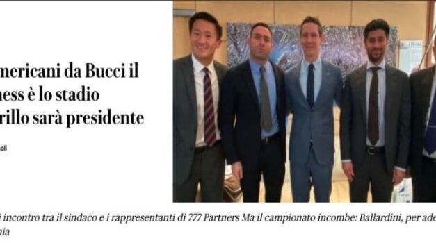 Cara 777 Partners, quindi Società di Calcio Genoa 1893