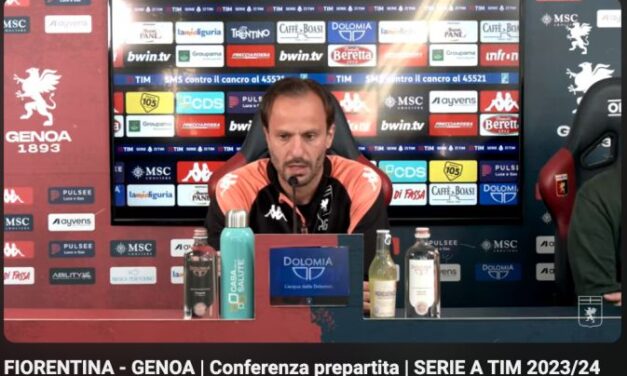 Gila prima di Fiorentina Genoa