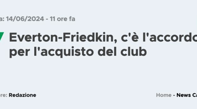 E’ sempre la solita storia