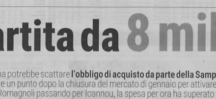 Sampdoria, un caso paranormale