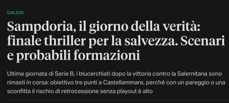Comunque vada, grazie