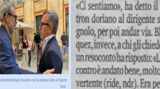 L’incontro col Sindaco Salis